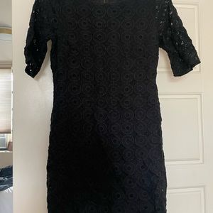 Banana republic black dress worn great condition size 4